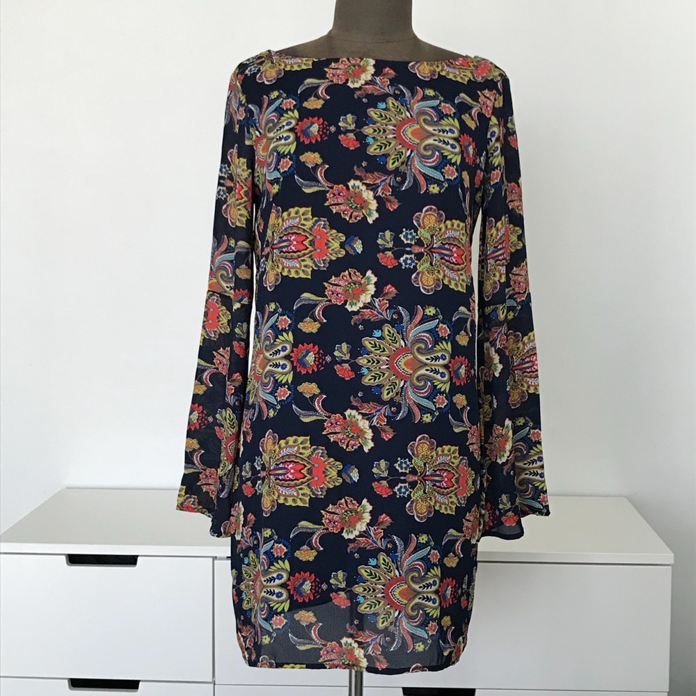 NWOT Renn Floral Dress Size M
